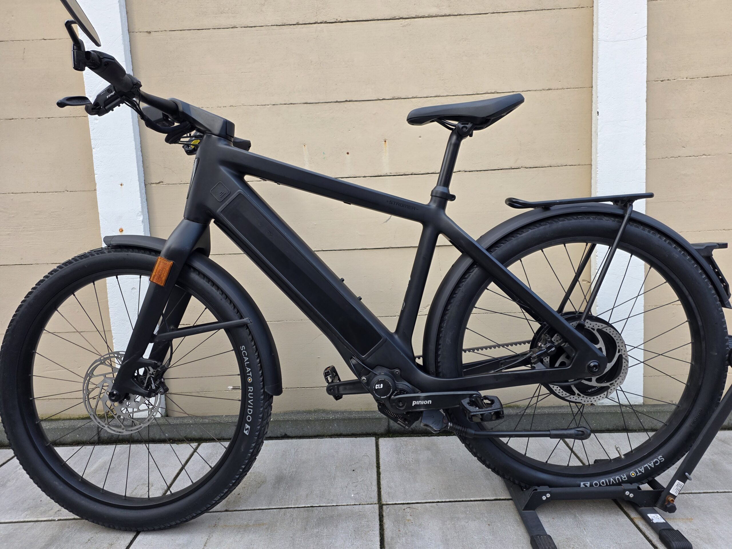 stromer st3 pinion L zwart 10-2022