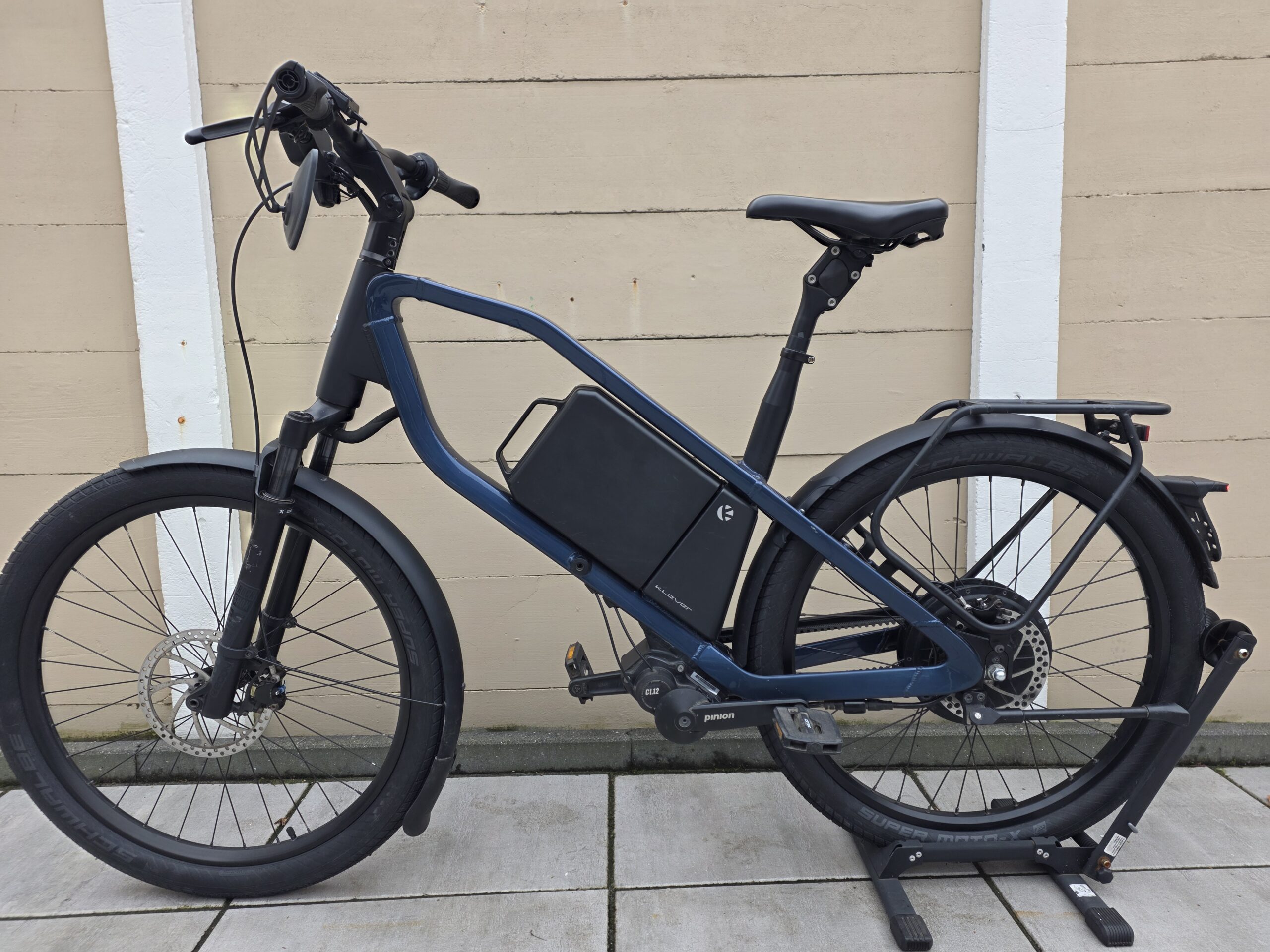 Klever x-speed pinion blauw